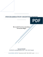 Recueil Exercices POO PDF