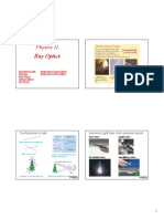 Ray Optics: Physics 11