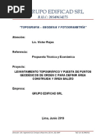 Propuesta de Topografia