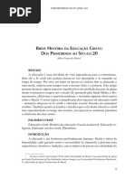 Breve História Da Educação Cristã Dos Primórdios Ao Século 20 Alderi Souza de Matos