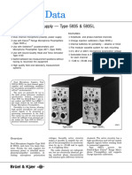 Product Data: Dual Microphone Supply - Type 5935 & 5935 L