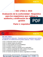 17021-1 - ISO - Requisitos para Los Organismos Que Realizan La Auditoría y Certificación de Sistemas de Gestión