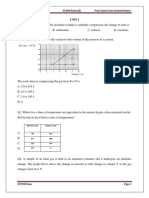 Thermodynamics MCQs Unit I