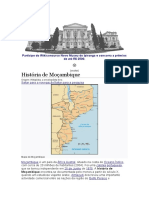 A Chegada Dos Portugueses A Moçambique e o Declínio Do Império Dos Mwenemutapas