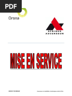 Mise en Service Orona - Resume