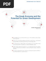 The Greek Economy and The Potential For Green Development: George Pagoulatos