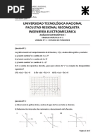 ANALISIS MATEMÁTICO I - Trabajo Práctico #5 - ESTUDIO DE FUNCIONES - 2020