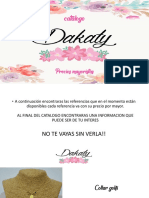 Catalogo Dakaty