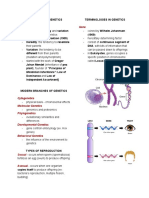 M1 Introdcution To Genetics