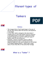 Different Types of Tankers