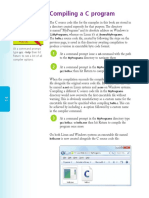 Compiling A C Program: at A Command Prompt Type Then Hit Return To See A List of All Compiler Options