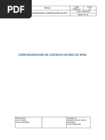 Configuracion Licencia en Red SPSS PDF