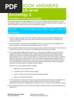 Workbook Answers: AQA AS/A-level Sociology 2