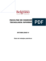 Estabilidad II - Guía de Trabajos Prácticos