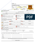 Student'S Information Sheet: Contact Details of The Student