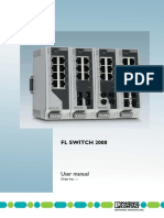 FL Switch 2000: User Manual