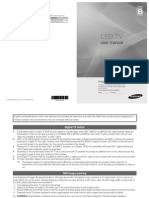 Samsung UE40C8000 Manual