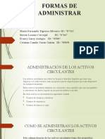 Administración de Activos Circulantes