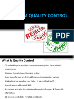 Perform Quality Control