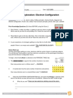 Student Exploration: Electron Configuration: 8-27-2005 Joshua Perez-Luna