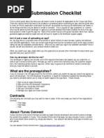 iOS App Submission Checklist 