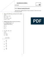 Instruction: Answer All Questions. Each Question Is Followed by Four Choices of Answers. Choose The Correct