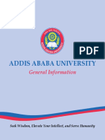 Addis Ababa University: General Information