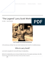 The Legend - Larry Scott Workout and Diet Iron & Grit