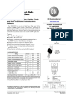 BUL45D2G High Speed, High Gain Bipolar NPN Power Transistor