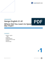 Gengo English S1 #1 Where Did You Learn To Speak English Like That?!