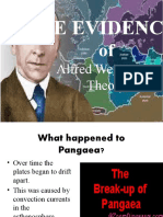 The Evidences: Alfred Wegener's Theory