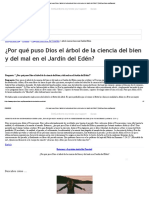 ¿Por Qué Puso Dios El Árbol de La Ciencia Del Bien y Del Mal en El Jardín Del Edén - GotQuestions - Org - Espanol