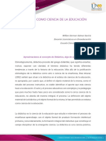 Anexo1 - Paso 1 - Reconocimiento de Presaberes - Didáctica Como Ciencia