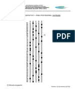 Prova Nutrição Concurso