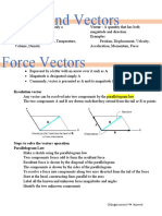 Position Vector and Dot Product