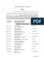 WMO-Assistant Director, Dy District Population Welfare Officer 13A2019 PDF