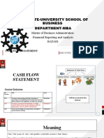 Institute-University School of Business Department-Mba