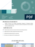 Telemarketing Dataset Analysis: Group 7 Abhishek Jagdale Nilay N Sonal Mittal Swapnil B Swapnil T Vishal Sinha