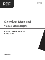 Service Manual: Diesel Engine