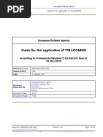 Guide For The Application of TSI LOC&PAS: European Railway Agency