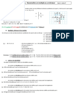 Fiche A11 - Reconnaître Un Multiple Ou Un Diviseur