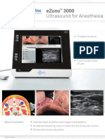 Ultrasound For Anesthesia: Ezono 3000