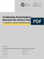 Conducting Psychological