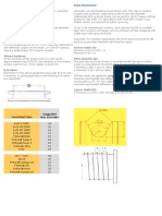 Groove Radius (R) :: Construction Suggested Min. D/D Ratio