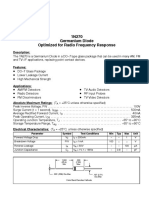 1N270 Germanium Diode Optimized For Radio Frequency Response