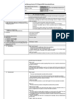 Lesson Exemplar in Food and Beverage Services NC II Using The IDEA Instructional Process