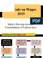 The Code On Wages 2019: India's First Step Towards Consolidation of Labour Laws