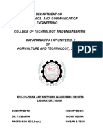 Electronics and Communication Engineering: Department of