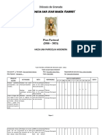 Plan Pastoral Diócesis de Granada 2019