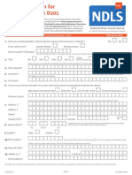 Application Form For A Learner Permit D201: Part 1: Personal Details